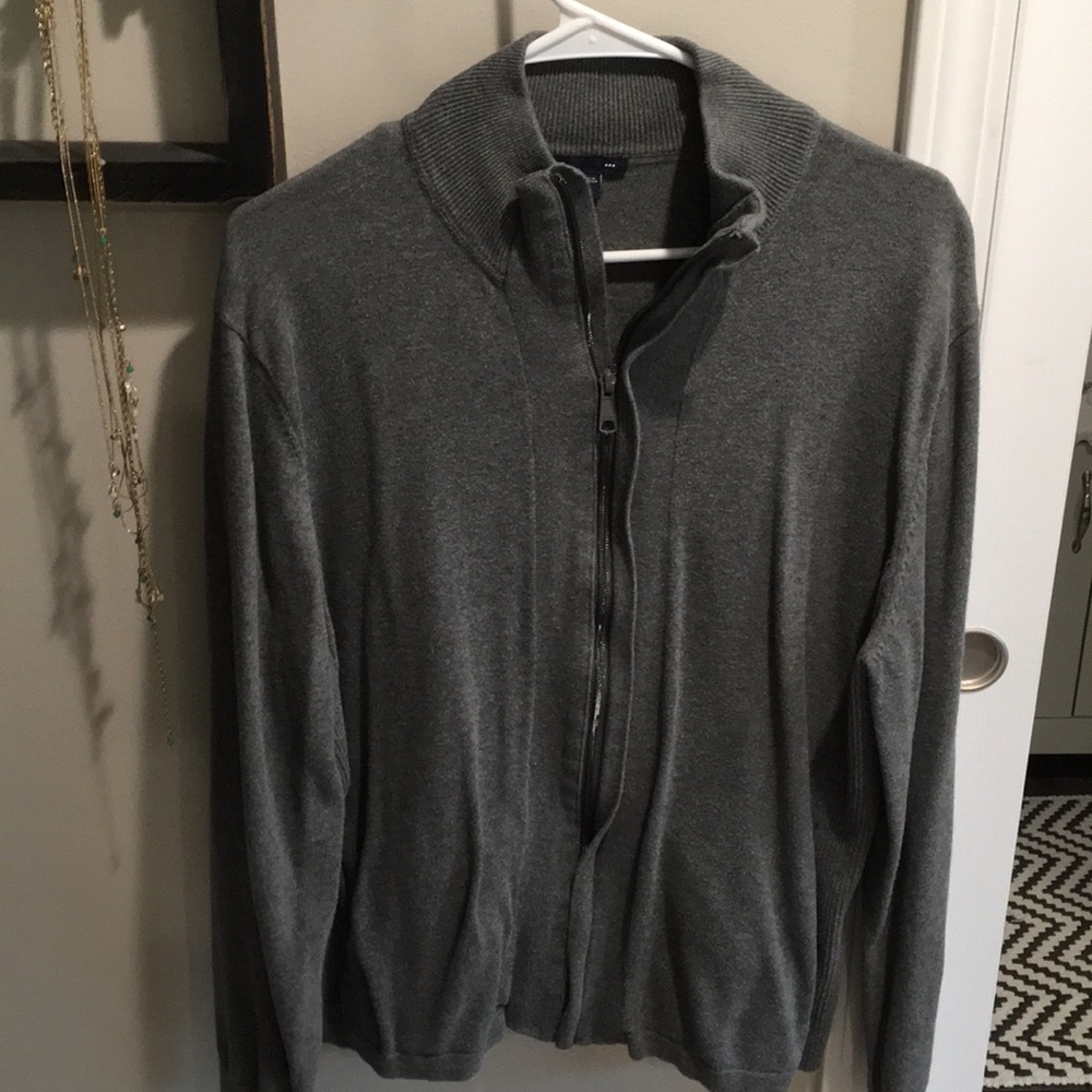 Gap zip up sweater